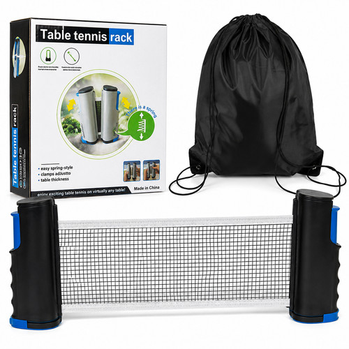 Retractable table tennis - retractable, net