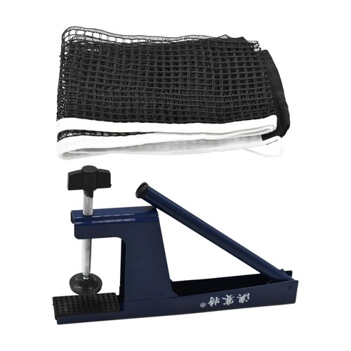 Table tennis net and - and, posts